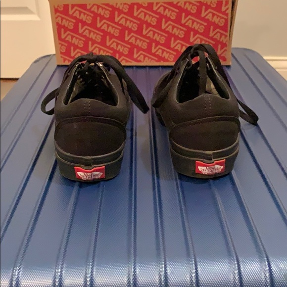 Old Skool Vans (Black/Black) CANVAS - Picture 4 of 7